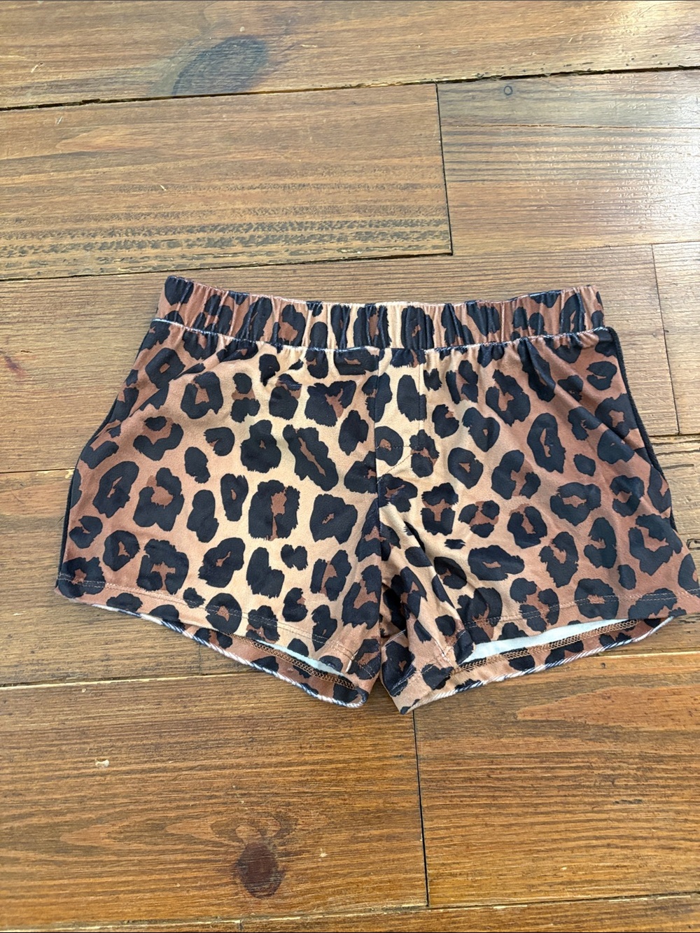 art class Leopard Print Pajama Shorts - Brown/Black